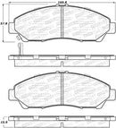 StopTech Street Brake Pads - Front/Rear-2