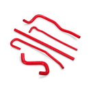 Mishimoto 97-04 Chevy Corvette/Z06 Red Silicone Ancillary Hose Kit-4