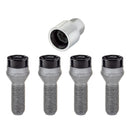 McGard Wheel Lock Bolt Set - 4pk. (Cone Seat) M14X1.5 / 17mm Hex / 31.0mm Shank Length - Black-7