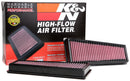 K&N 17-20 Mercedes Benz E63 V8-4.0L F/I Replacement Drop In Air Filter-20