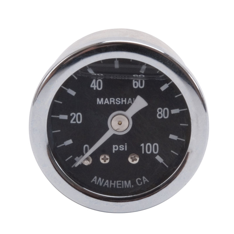 Russell Performance 100 psi fuel pressure gauge (Liquid-filled) - 0