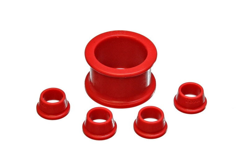 Energy Suspension 96-00 Honda Civic/CRX / 99-00 Honda Civic Si Red Power Steering Rack Bushing Set - 0