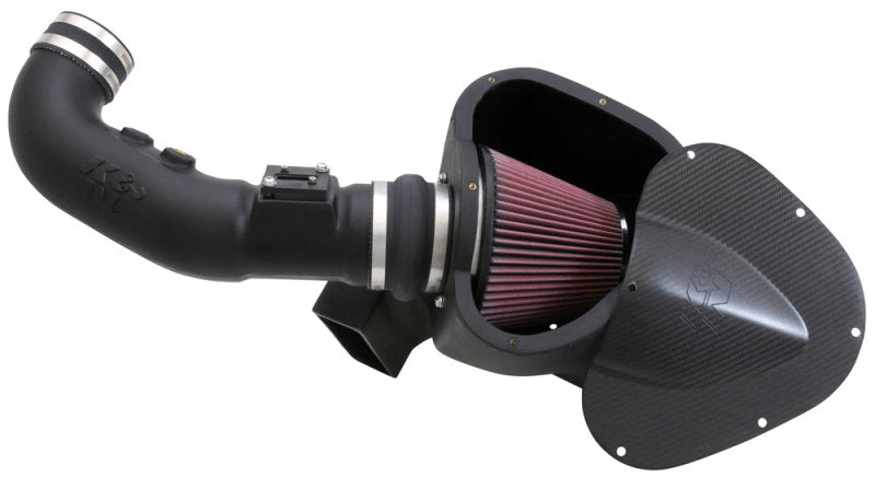 K&N 11-12 Ford Mustang GT 5.0L V8 Aircharger Performance Intake Kit - 0