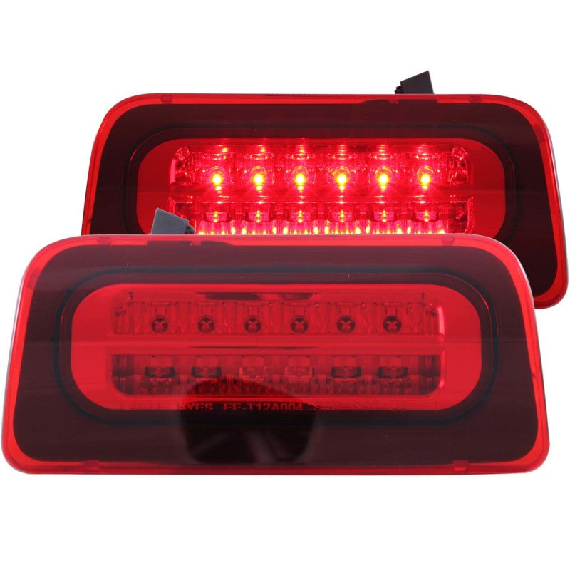 ANZO 1995-2005 Chevrolet S-10 LED 3rd Brake Light Red/Clear - 0