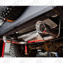MBRP 07-14 Jeep Wrangler/Rubicon 3.6L/3.8L V6 Axle-Back Dual Rear Exit T409 Performance Exhaust Sys-5