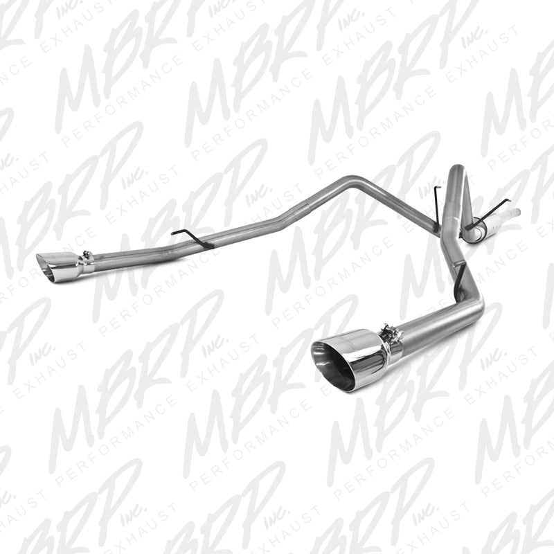MBRP 2009 Dodge Ram 1500 5.7L Cat Back Dual Split Rear - 0