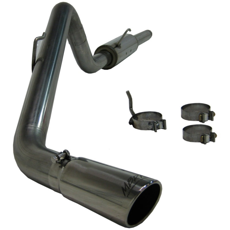 MBRP 2004-2005 Dodge Ram Hemi 1500 5.7L SC/CC-SB Cat Back Single Side - 0