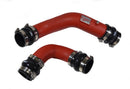 Injen 17-19 Honda Civic Type-R Aluminum Intercooler Piping Kit - Wrinkle Red-2