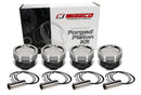 Wiseco Nissan KA24 Dished 10.6:1 CR 89.5mm Piston Kit-28
