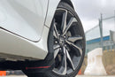 Rally Armor 16-21 Honda Civic Si Black UR Mud Flap w/White Logo-5