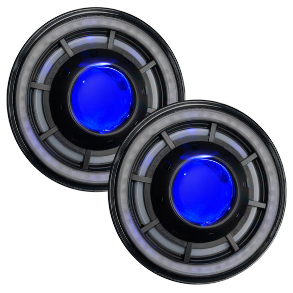 ORACLE Lighting 07-18 Jeep Wrangler JK Oculus 7in. ColorSHIFT Bi-LED Projector Headlights