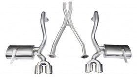 Corsa 1997-2004 Chevrolet Corvette C5 Z06 5.7L V8 Polished Xtreme Cat-Back + XO Exhaust - 0