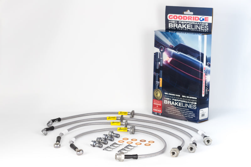 Goodridge 12-15 Chevrolet Camaro (ZL1 Only) Stainless Steel Brake Line Kit - 0