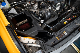Corsa 2021-2025 Ford Bronco 2.3L Closed Box Air Intake With DryTech 3D Dry Filter - 0