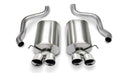 Corsa 2005-2007 Chevrolet Corvette C6 6.0L V8 Polished Sport Axle-Back Exhaust-1