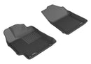 3D MAXpider 2015-2017 Toyota Camry Kagu 1st Row Floormat - Black-1