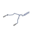 MBRP 19-20 Ford Ranger 2.3L T304 3in Dual Split Rear Outlet 4in OD Tips Cat Back Exhaust-1