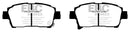 EBC 03-07 Scion XA 1.5 Yellowstuff Front Brake Pads-6