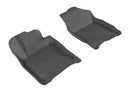3D MAXpider 2016-2020 Honda Civic Kagu 1st Row Floormat - Black-2