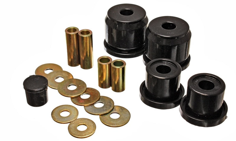 Energy Suspension 00-09 Honda S2000 Black Rear Differential Carrier Bushing Set - 0