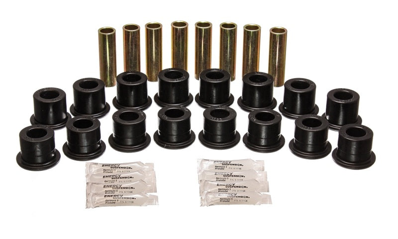 Energy Suspension 94-06 Hummer H1 Black Front & Rear End Control Arm Bushing Set - 0