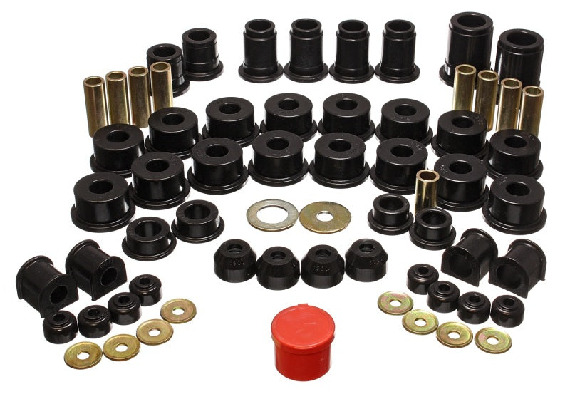 Energy Suspension 90-95 Toyota 4 Runner 2WD/4WD Black Hyper-Flex Master Bushing Set - 0