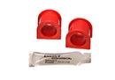 Energy Suspension 90-93 Acura Integra Red 23mm Front Sway Bar Bushings-2