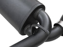 aFe Rebel Series 2.5in 409 SS Axle-Back Exhaust w/ Black Tips 2018+ Jeep Wrangler (JL) V6 3.6L-11