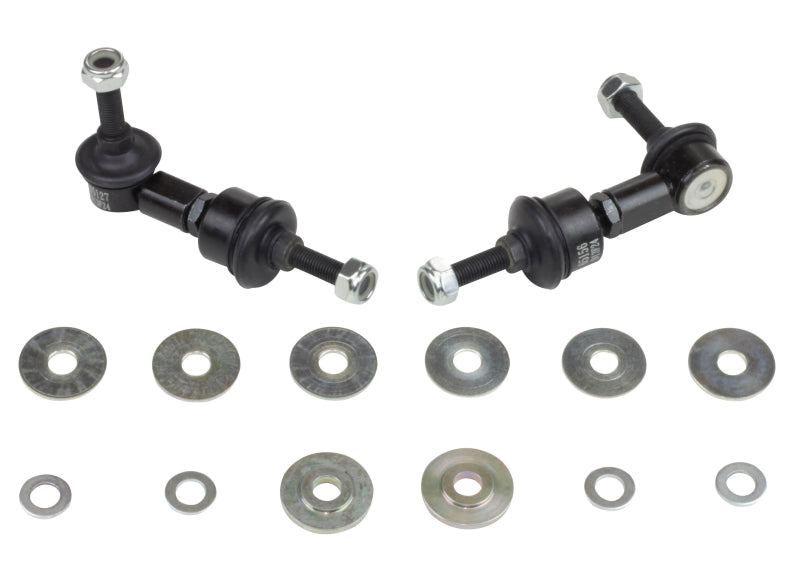 Whiteline 89-98 Nissan 240SX S13 & S14 Front Swaybar link kit-adjustable ball end links - 0