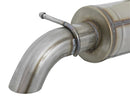 aFe Rock Basher 3in 409 SS Cat-Back Turn-Down Exhaust 12-18 Jeep Wrangler (JK) V6 3.6L/ 07-11 3.8L-9