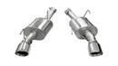Corsa 2005-2010 Ford Mustang Shelby GT500 5.4L V8 Polished Xtreme Axle-Back Exhaust-2