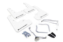 Rally Armor 15-21 Subaru WRX/STI White UR Mud Flap w/Black Logo-1