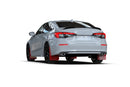 Rally Armor 22-26 Honda Civic/Civic Si/Sport Black UR Mud Flap w/White Logo-10