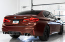 AWE Tuning 18-19 BMW F90 M5 SwitchPatch Cat-Back Exhaust- Black Diamond Tips-3