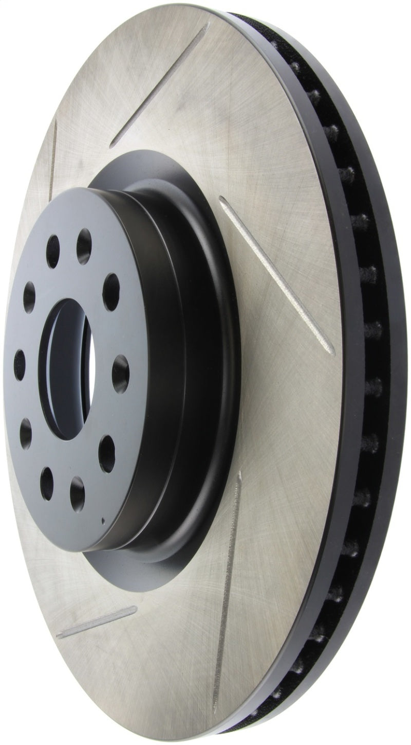 StopTech Sport Slot 16-18 Cadillac CT6 Slotted Front Right Rotor - 0