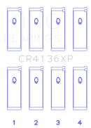 King Engine Bearings Nissan SR20DE/DET RWD (2.0L) Performance Rod Bearing Set - Size +0.25mm-1