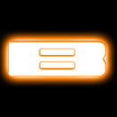 ORACLE Lighting Universal Illuminated LED Letter Badges - Matte White Surface Finish - B-1
