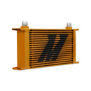 Mishimoto Universal 19 Row Oil Cooler - Gold-6