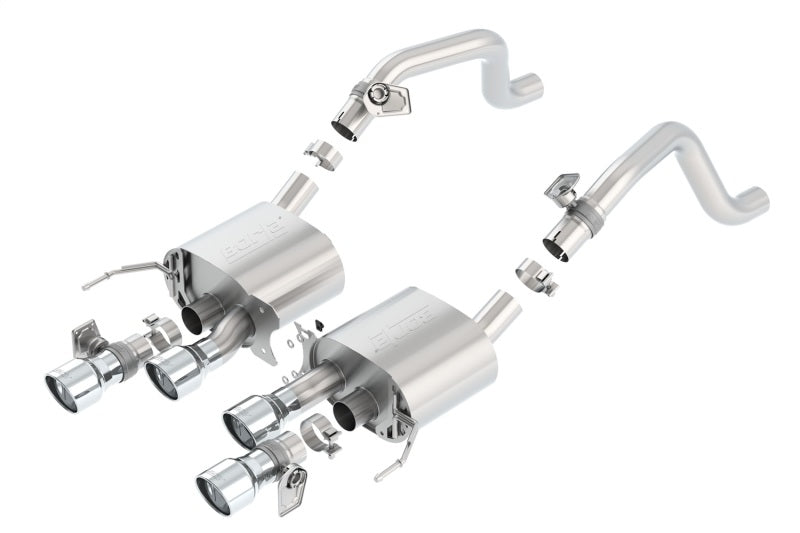 Borla 2014 Chevrolet Corvette C7 6.2L 8cyl S Type Exhaust w/ NPP Dual Mode (rear section only) - 0