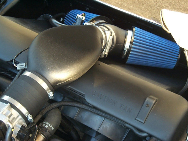 Volant 01-04 Chevrolet Corvette 5.7L Blue Recharger Pro5 Open Element Air Intake System - 0