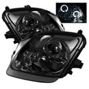 Spyder Honda Prelude 97-01 Projector Headlights LED Halo Smoke High H1 Low H1 PRO-YD-HP97-HL-SM-2