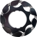 Boundary 2011+ Ford Coyote Mustang/GT350 Billet Black Oil Pump Gear - Vane Ported MartenWear Treated-2