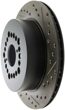 StopTech Power Slot 93-97 Lexus GS Series/95-00 LS400/92-00 SC400 Rear Left Drilled & Slotted Rotor-8