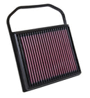 K&N Replacement Air Filter for 15-16 Mercedes Benz C400 3.0L / E320 / GL450 / ML400 (2 Required)-2