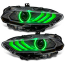 Oracle Lighting 18-23 Ford Mustang Dynamic ColorSHIFT LED Headlights - Black Series-40