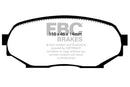 EBC 90-93 Geo Storm 1.6 Yellowstuff Front Brake Pads-6