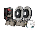 Sport Axle Pack Drilled Rotor, Front-3