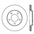 StopTech Power Slot 05-10 Mustang V6/4.0L / GT V8-4.6L Rear Left Slotted Rotor-2