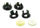 Whiteline 08+ Subaru WRX Hatch / 08-09 Subaru STi Rear Diff Mount Inserts positive power kit-5