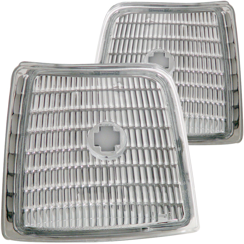 ANZO Corner Lights 1992-1996 Ford F-150 Euro Crystal - 0